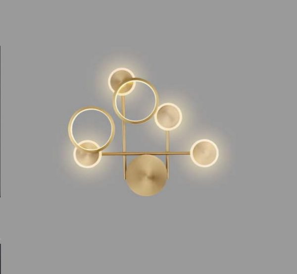 Lampu Dinding Nordic Modern Lorong Ruang Tamu Latar Belakang