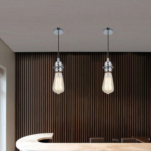 Lampu Gantung Kepala Light Bulb Restoran Bar Kawat Kreatif Seni Antik
