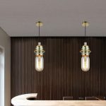 Lampu Gantung Bohlam dekoratif retro Samping Tempat Tidur