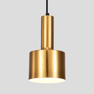 Lampu gantung emas modern desain mewah dari besi