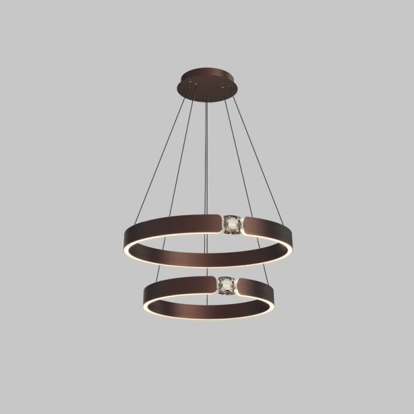 Lampu Gantung Kristal modern Kepribadian Kreatif Restoran