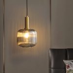 Lampu Gantung Kap Kaca Kepribadian Samping Tempat Tidur