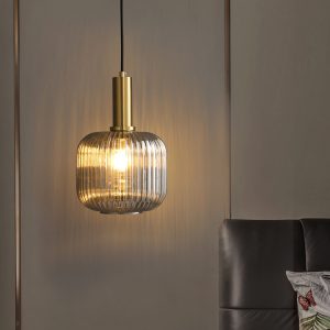 Lampu Gantung Kap Kaca Kepribadian Samping Tempat Tidur
