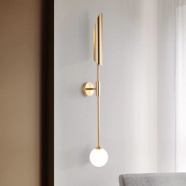 lampu dinding kepala tunggal teras restoran hotel cafe