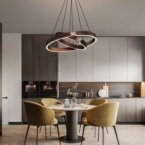 Lampu Gantung Kristal modern Kepribadian Kreatif Restoran