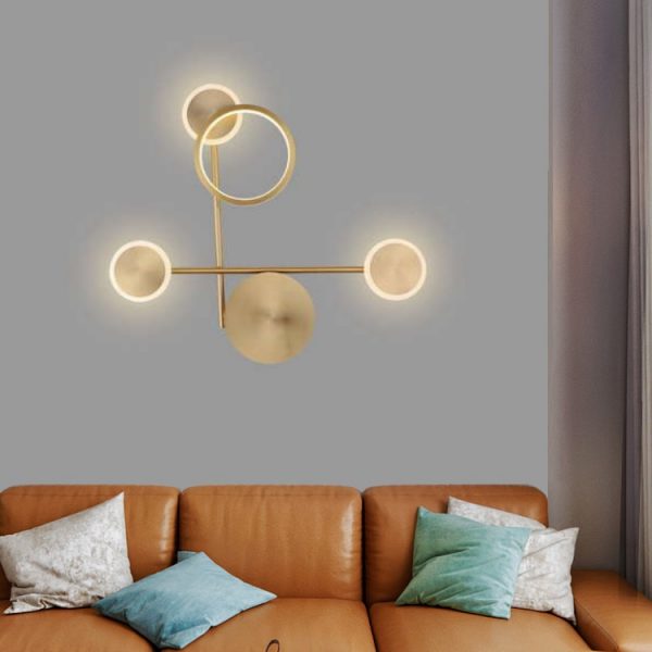 Lampu Dinding Sederhana Kreatif Nordic Kamar Tidur Ruang Tamu Teras