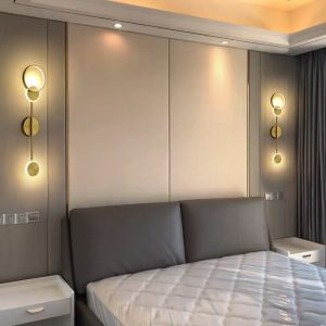 Lampu Dinding Kreatif Modern Samping Tempat Tidur Nordic Ruang Tamu
