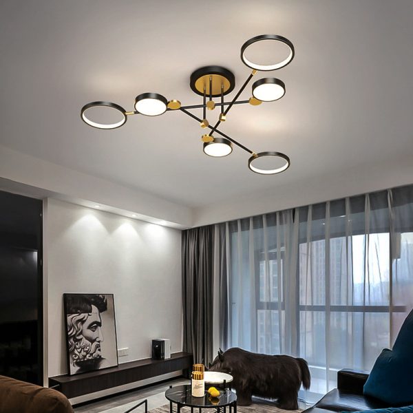Lampu Gantung Modern Minimalis Langit-langit Cahaya Rumah Kreatif