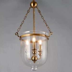Lampu Gantung Lilin Industri Kaca Barel Restoran Ruang Tamu