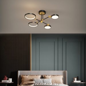 Lampu Gantung Modern Minimalis Suasana Ruang Makan Ruang Tamu
