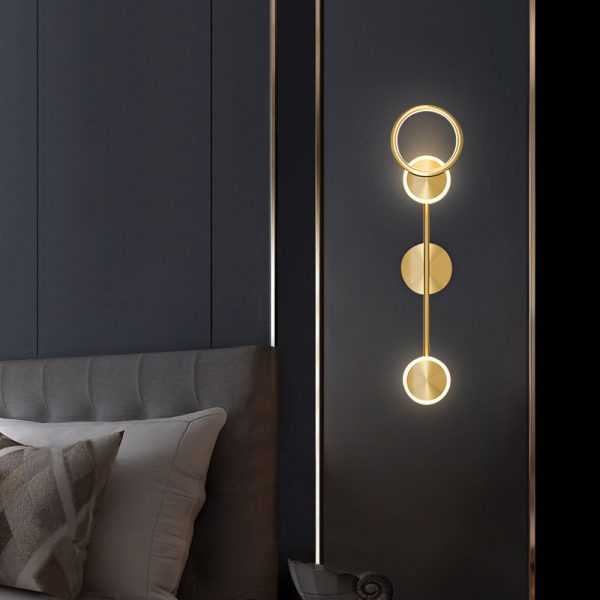 Lampu Dinding Kreatif Modern Samping Tempat Tidur Nordic Ruang Tamu
