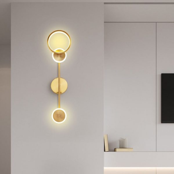 Lampu Dinding Kreatif Modern Samping Tempat Tidur Nordic Ruang Tamu