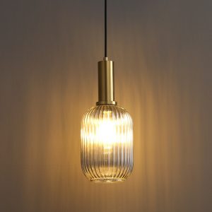 Lampu Gantung Kaca Jepang Retro Tempat Tidur Sederhana