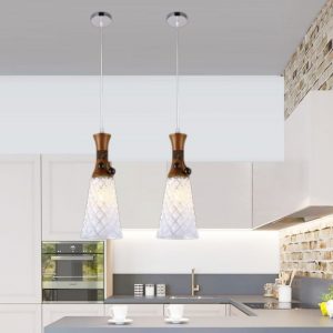 Lampu Gantung Industri Tali Pribadi Satu Kepala Restoran Kreatif