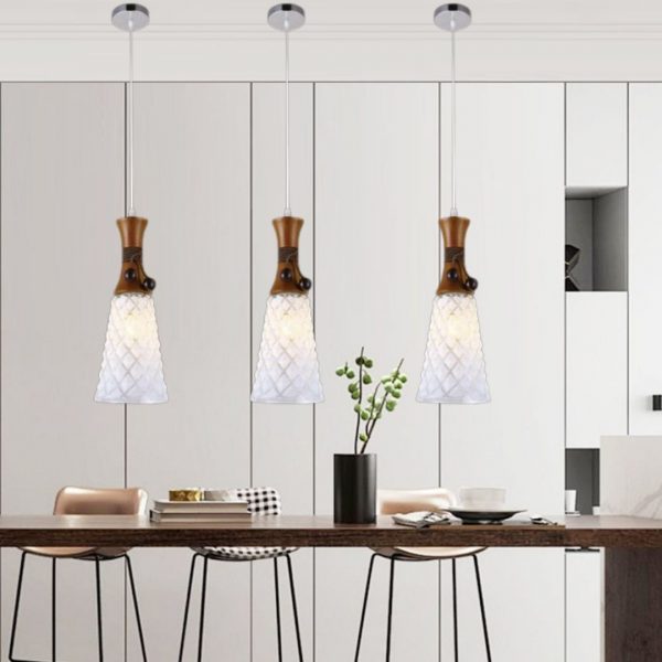 Lampu Gantung Industri Tali Pribadi Satu Kepala Restoran Kreatif