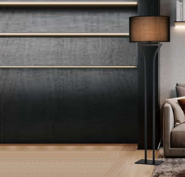 Lampu Sederhana Lantai Belajar Kaki Tinggi Ruang Tamu Berdiri