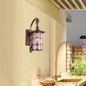 Lampu Dinding Luar Ruangan Taman Villa Gerbang Teras Toko
