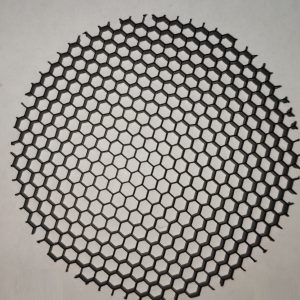 Lampu Jala Khusus Sarang Lebah Hitam Mesh Pencahayaan Anti-Silau Heksagonal Mesh Aluminium
