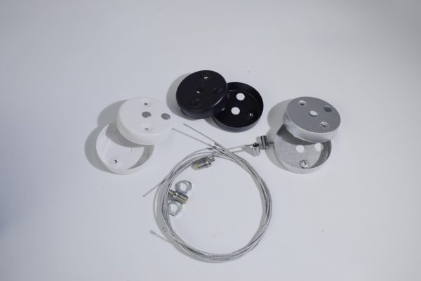 Panel Lampu Kawat Suspensi Kawat Penutup Langit-langit Loker Liontin Lampu Suspensi Aksesoris