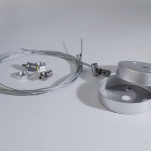 Panel Lampu Kawat Suspensi Kawat Penutup Langit-langit Loker Liontin Lampu Suspensi Aksesoris