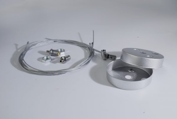 Panel Lampu Kawat Suspensi Kawat Penutup Langit-langit Loker Liontin Lampu Suspensi Aksesoris