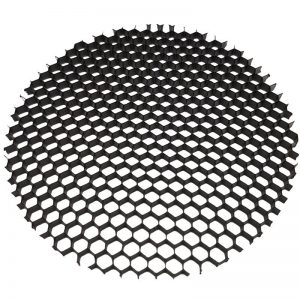 Lampu Jala Khusus Sarang Lebah Hitam Mesh Pencahayaan Anti-Silau Heksagonal Mesh Aluminium