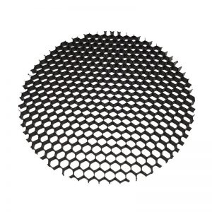 Lampu Jala Khusus Sarang Lebah Hitam Mesh Pencahayaan Anti-Silau Heksagonal Mesh Aluminium