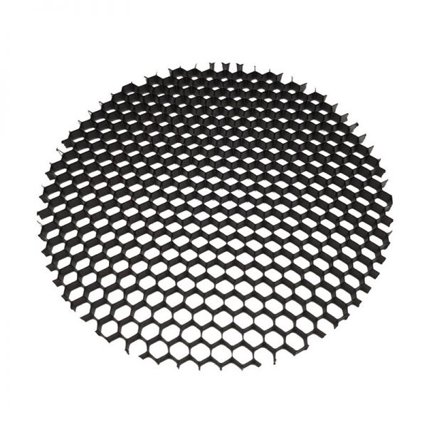 Lampu Jala Khusus Sarang Lebah Hitam Mesh Pencahayaan Anti-Silau Heksagonal Mesh Aluminium