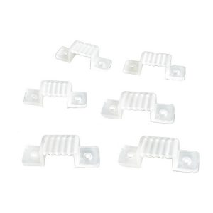 klip plastik strip lampu ekor tetap strip cahaya klip lampu bar konektor solderless