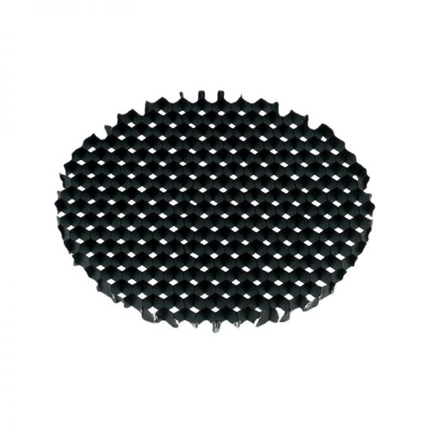 Lampu Jala Khusus Sarang Lebah Hitam Mesh Pencahayaan Anti-Silau Heksagonal Mesh Aluminium