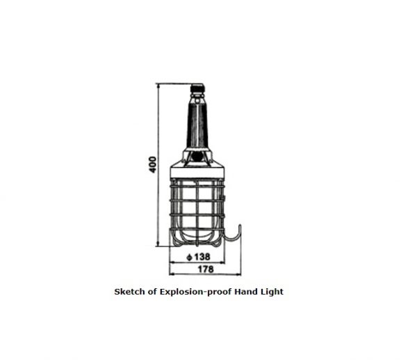 BSX 60 EX-PROOF Hand Lamp Portable Light