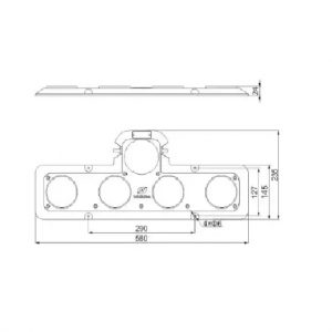 HDL-H Helideck Explosion-proof Light Marine