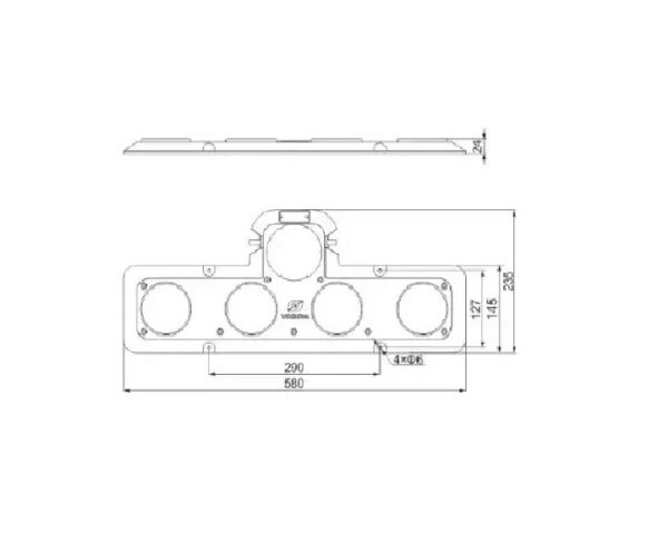 HDL-H Helideck Explosion-proof Light Marine