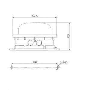 HDL-S Explosion-proof Status Light Helicopter Landing Platform Aid System