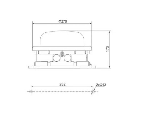 HDL-S Explosion-proof Status Light Helicopter Landing Platform Aid System