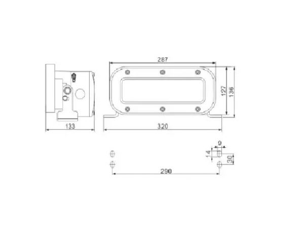 HDL-F Helideck Explosion-proof Floodlight