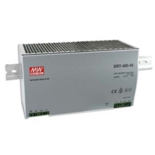 Mean Well Three Phase Industrial DIN RAIL Power Supply DRT-480