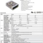 Dual Output Switching Power Supply RID-65 series