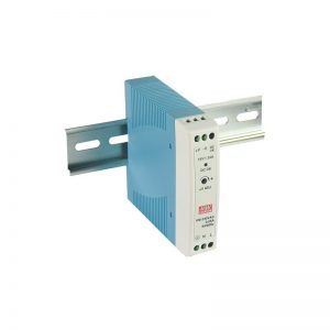 Mean Well Single Output Industrial DIN Rail Power Supply MDR-20 series