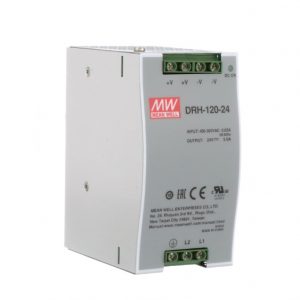 Mean Well Single Output Industrial DIN RAIL Power Supply DRH-120