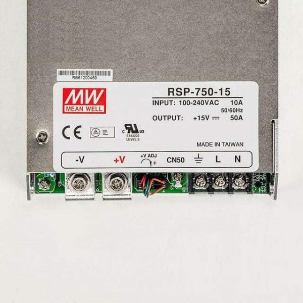 Mean Well Power Supply with Single Output RSP-750 series