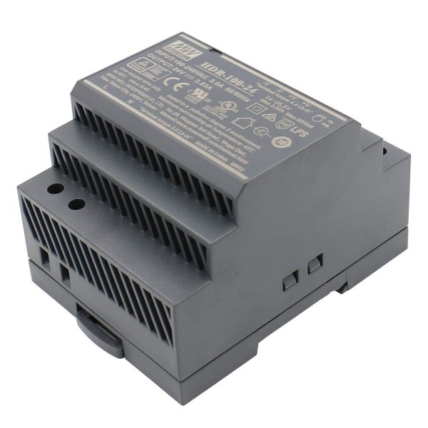 Mean Well 100W Ultra Slim Step Shape DIN Rail HDR-100 series
