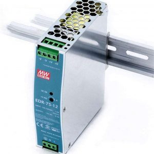 Mean Well Single Output Industrial DIN RAIL EDR-75 series