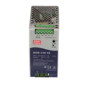 Mean Well Single Output Industrial DIN RAIL Power Supply WDR-240 - Image 6