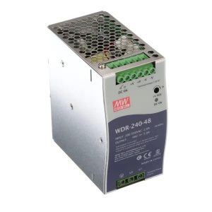 Mean Well Single Output Industrial DIN RAIL Power Supply WDR-240 series