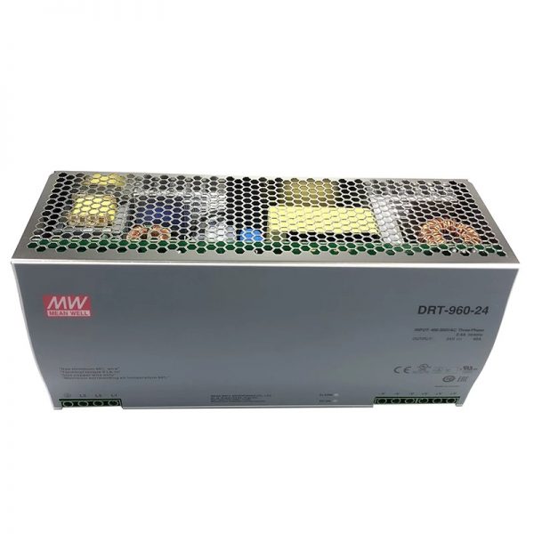 Mean Well Three Phase Industrial DIN RAIL Power Supply DRT-960 series