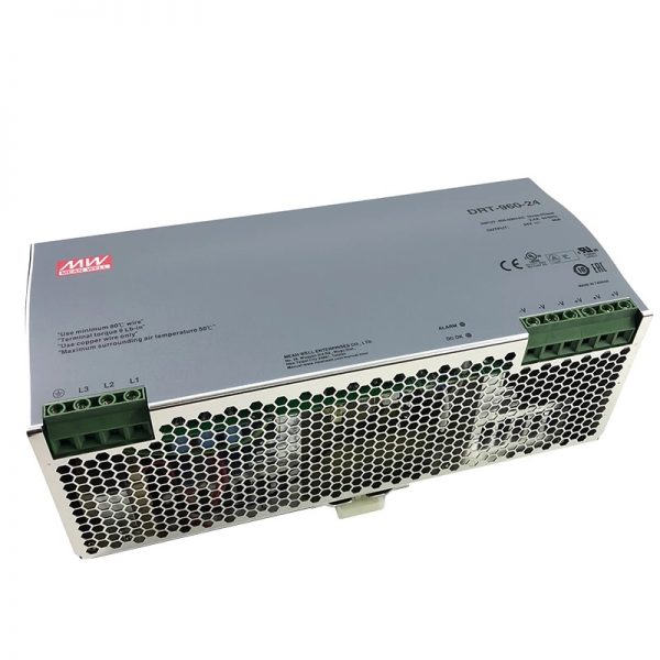Mean Well Three Phase Industrial DIN RAIL Power Supply DRT-960 series
