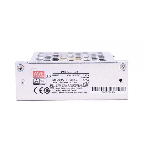 Mean Well Single Output with Battery Charger UPS Function PSC-35 series