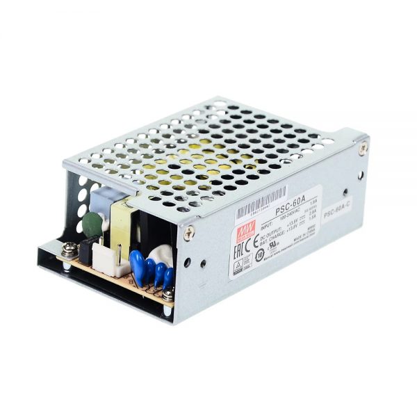 Mean Well Single Output with Battery Charger UPS Function PSC-60 series