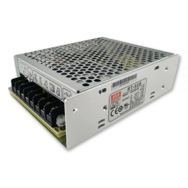 Mean Well Triple Output Switching Power Supply RT-65 series